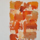 Abstract painting Paris school