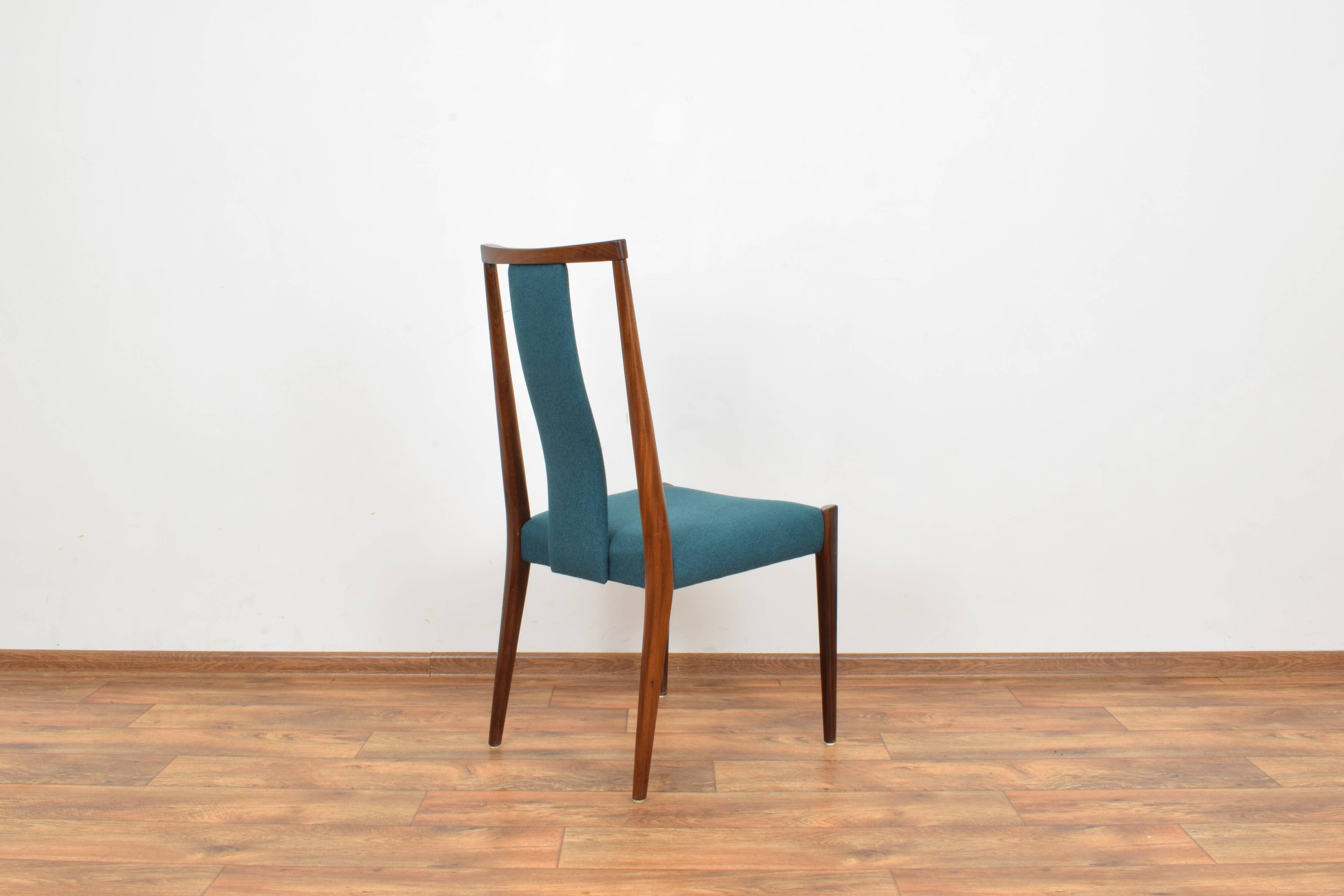 Chaises de salle à manger en teck danois du milieu du siècle, années 1960, lot de 4