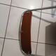 Lot de 2 chaises sodomexyl  chromées pliantes skaï
