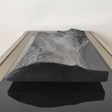 Black marble sculpture
