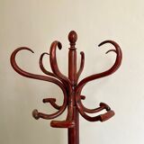 Parrot coat rack in arched beech