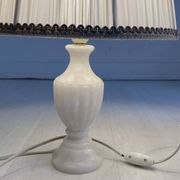 Paire de lampes à poser en Albatre vintage 1970's