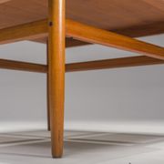 Table basse en teck danois du milieu du siècle, années 1960