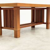 Table à manger Frank Lloyd Wright « 608 Taliesin » signée Cassina, 1986