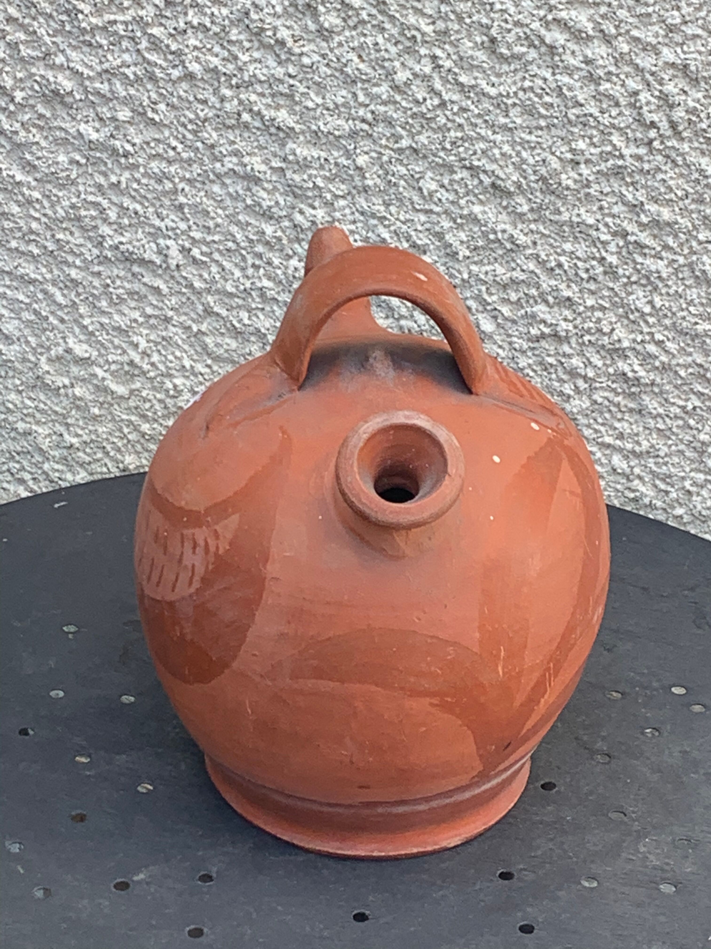 Gargolette, terracotta pattern vintage foliage