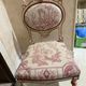 Small tufted chair