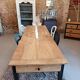 SUPERB RENOVATED FARMHOUSE TABLE 2.50m BLACK/WOOD
