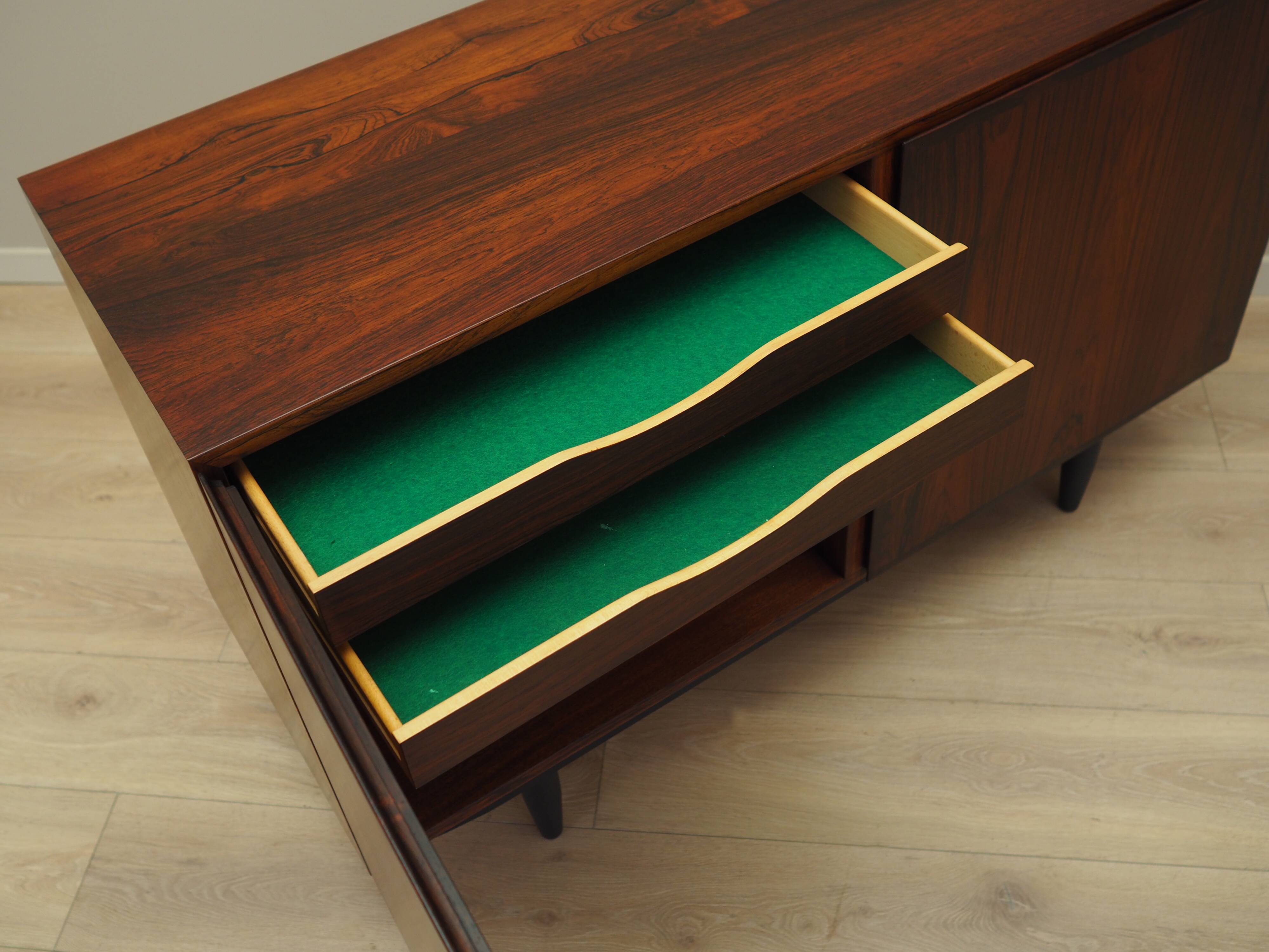 Rosewood cabinet, Danish design, 1970s, manufactured by Omann Jun