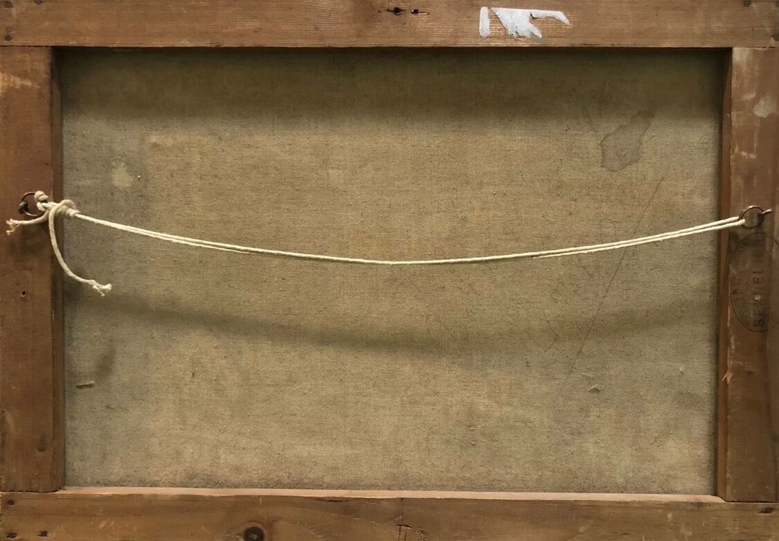 Tableau peinture ancienne J.P Ferrand Paysage