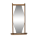 Italian design 1960s vintage wall mirror with shelf