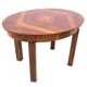 Table ovale Art déco des années 1940, Pologne. Après restauration.