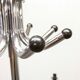 Manail holder parrot metal chrome industrial 1960