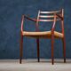Danish Teak Model 62 Armchair by Niels Otto Møller, 1960s