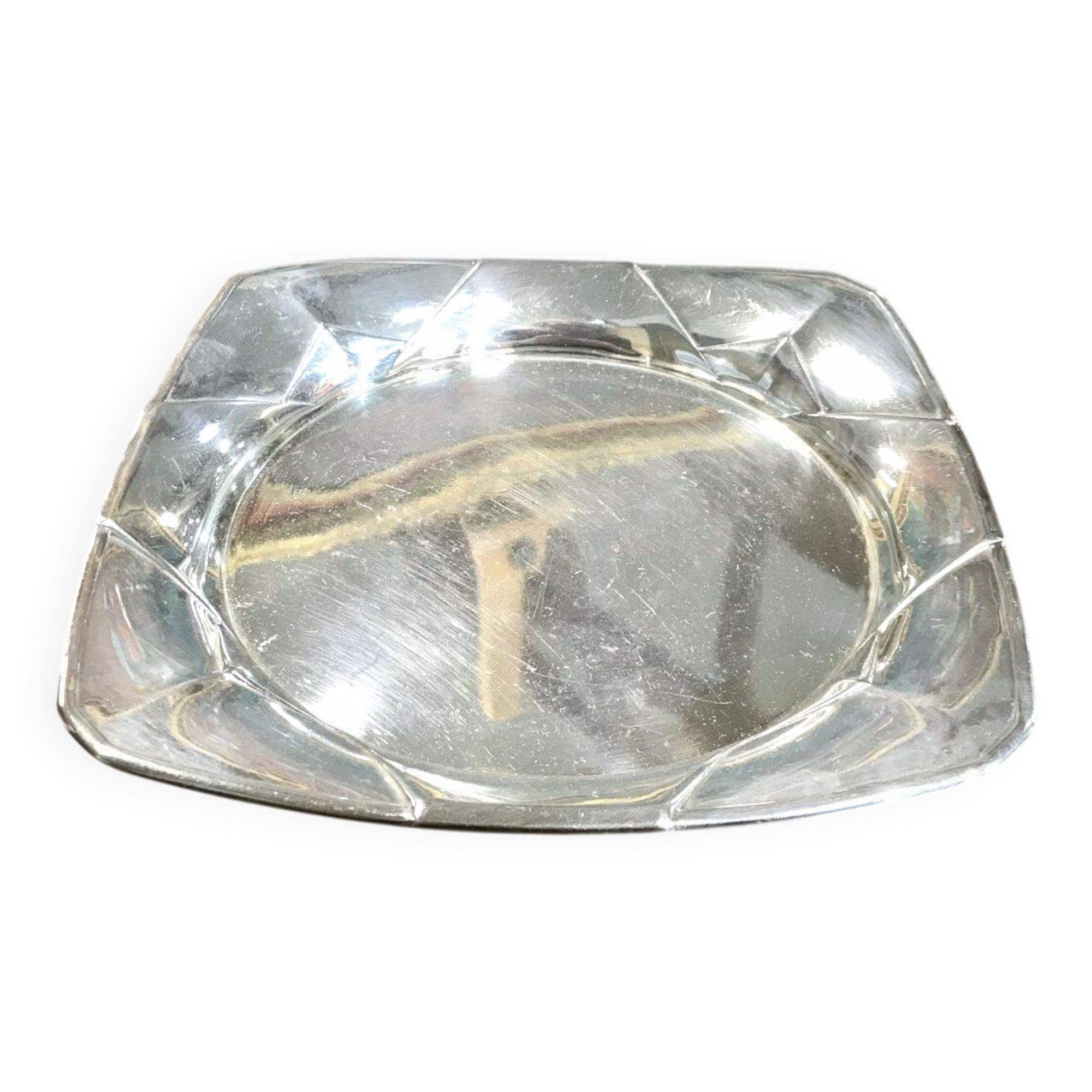 Gallia silver-plated dish, Christofle.