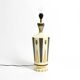 Large ceramic table lamp with Egyptian motifs by Nicolas Blandin, Paris