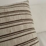 Coussin rayé vintage