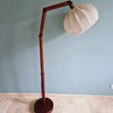 Scandinavian teak floor lamp, 1970s