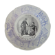 Assiette décorative dicton sarreguemines