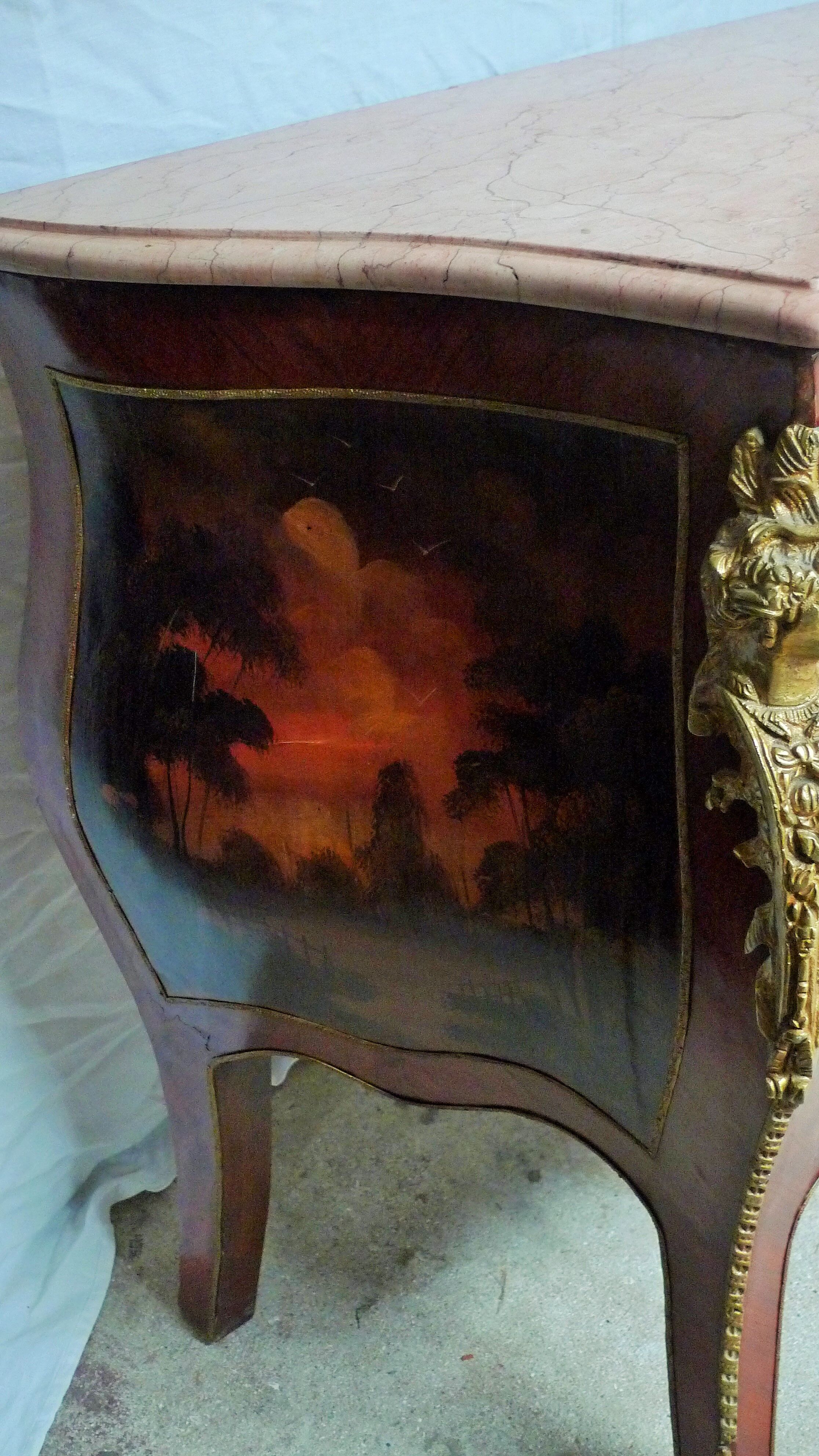 Louis XV-style baroque dresser