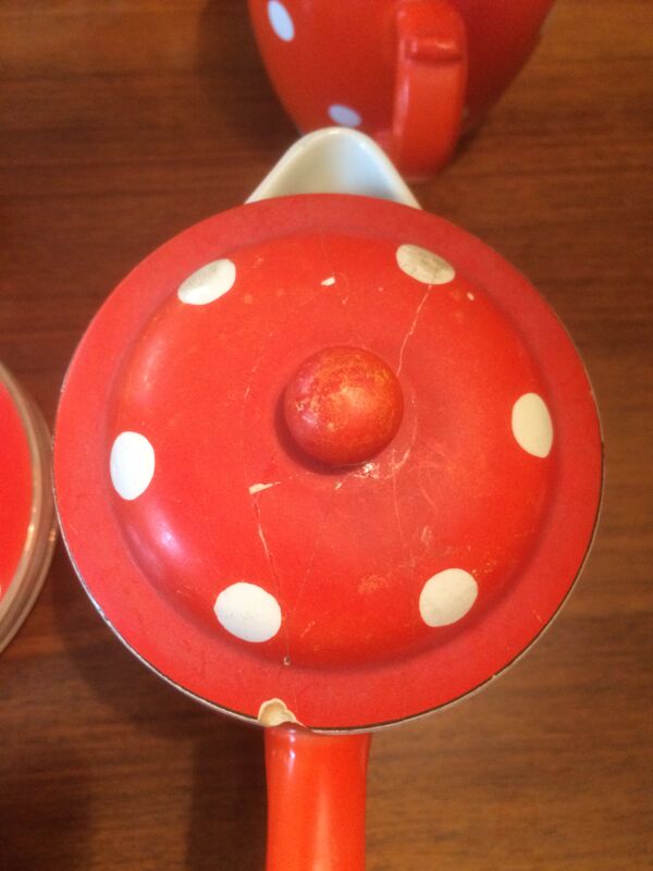 Service à Thé et Café des années 1940 - 36 pièces - Sarreguemines & Digoin