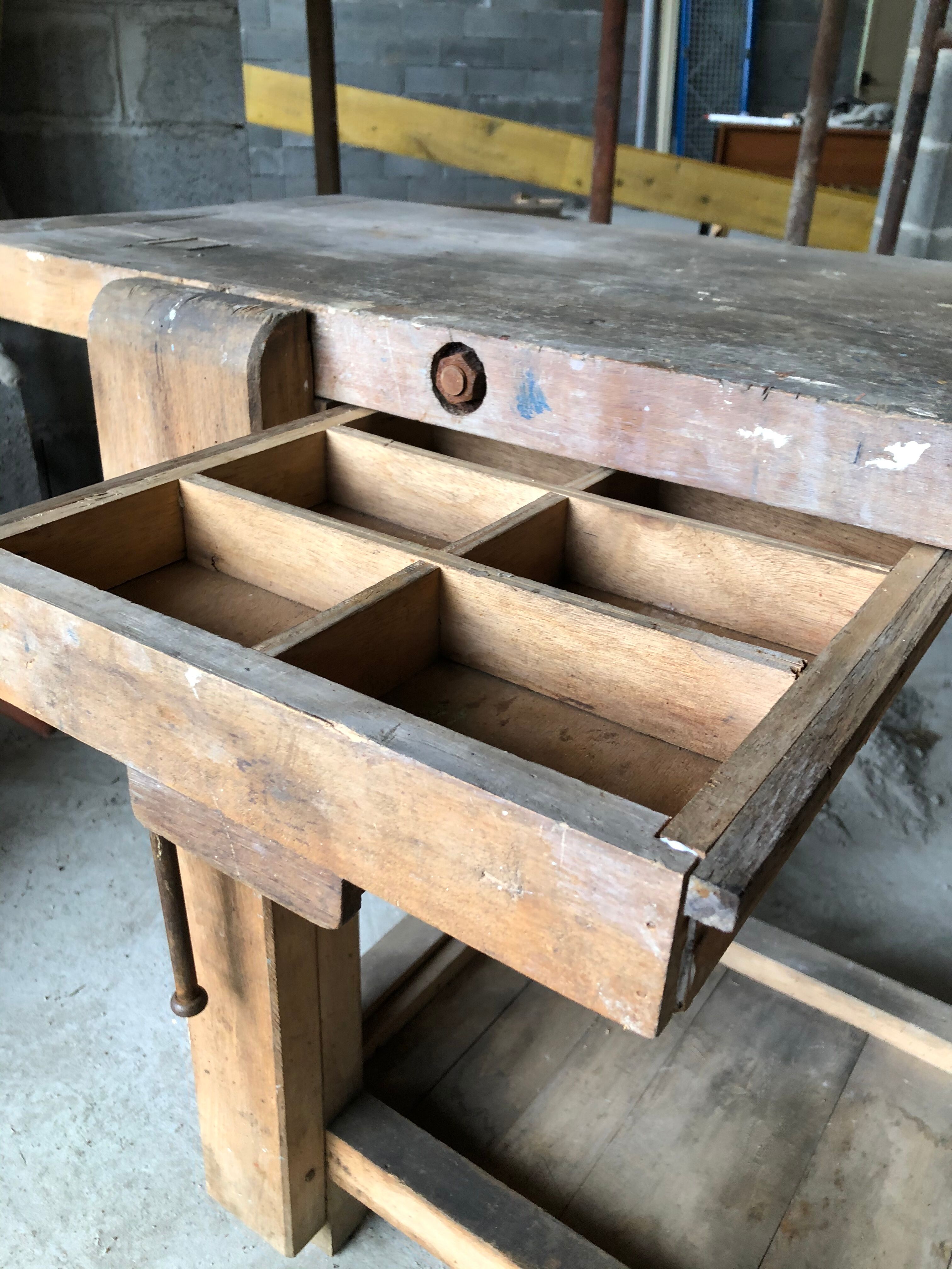 Vintage workbench 1950