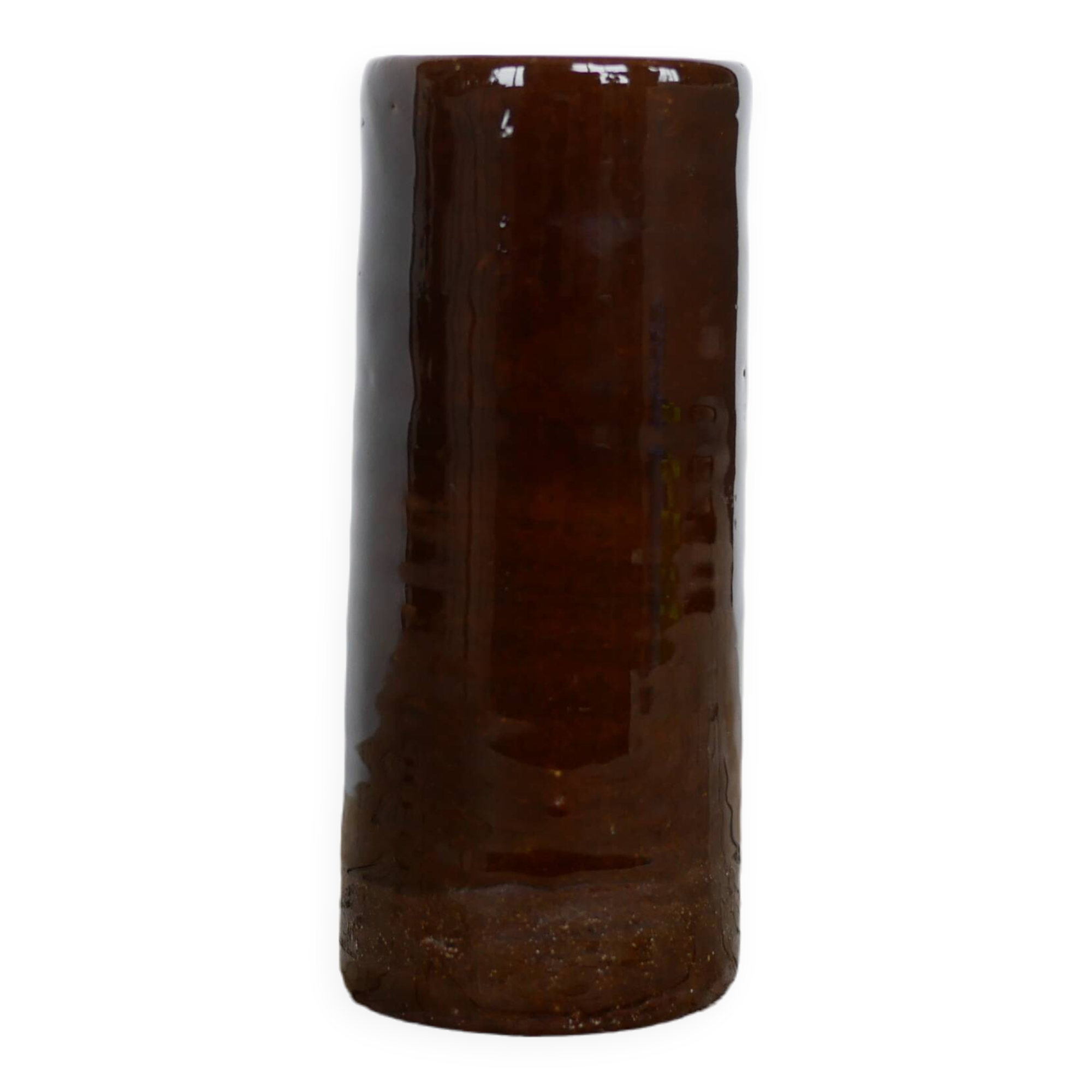 Vase vintage en grès émaillé
