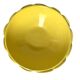 Vintage yellow ceramic salad bowl