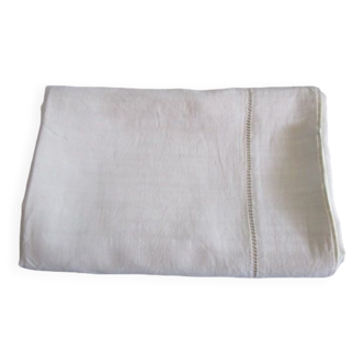 Drap ancien monogrammé:330x220cm