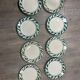 Set of 8 plates