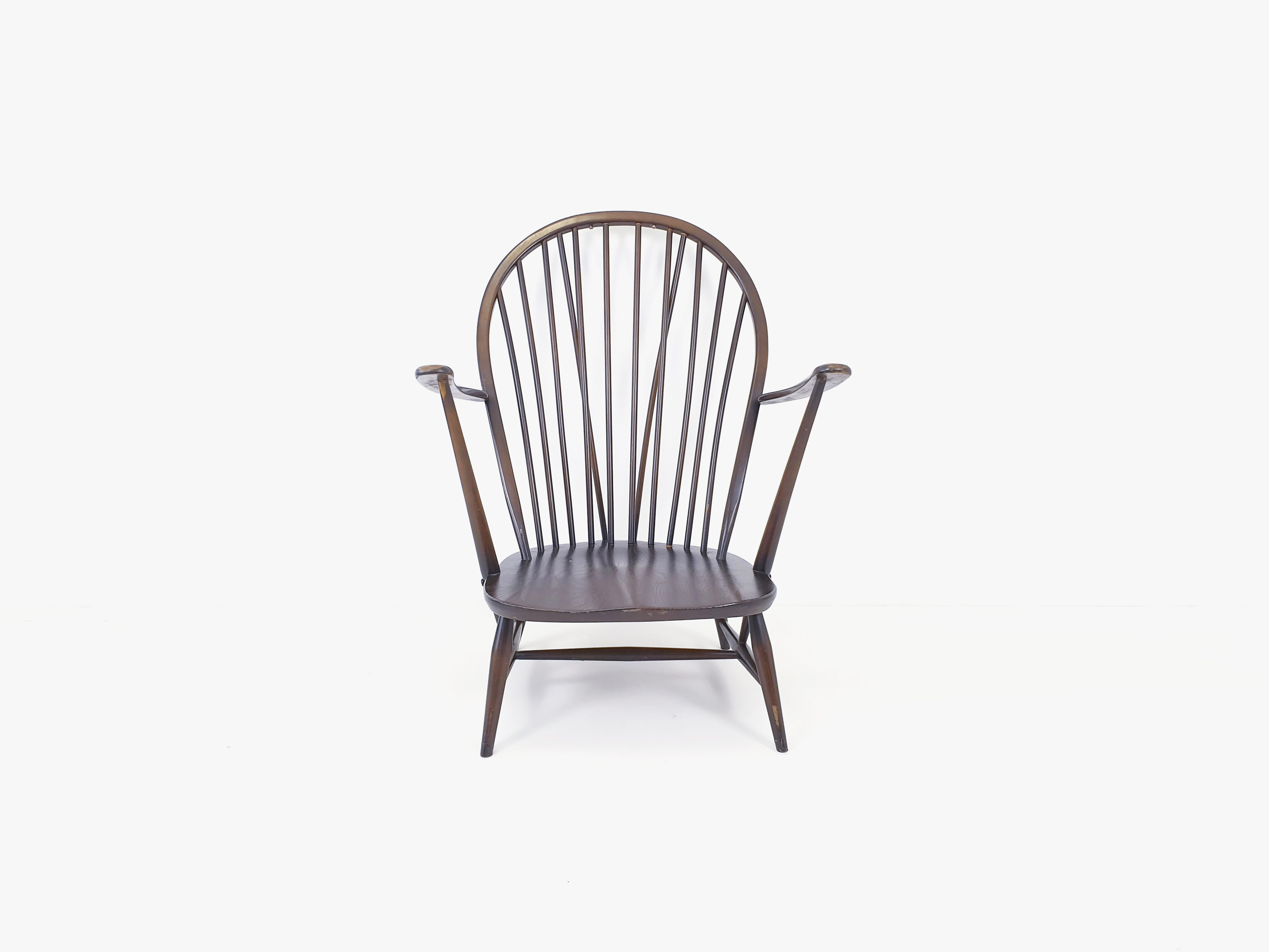 Grandfather wooden chair by Ercol 1978