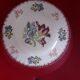 11 hand-painted hollow plates. longwy model marseille.