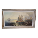 Oil painting E.Colin