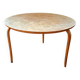 "Annika" side table by Bruno Mathsson, made of birch, modern Scandinavian style, dated 1974.