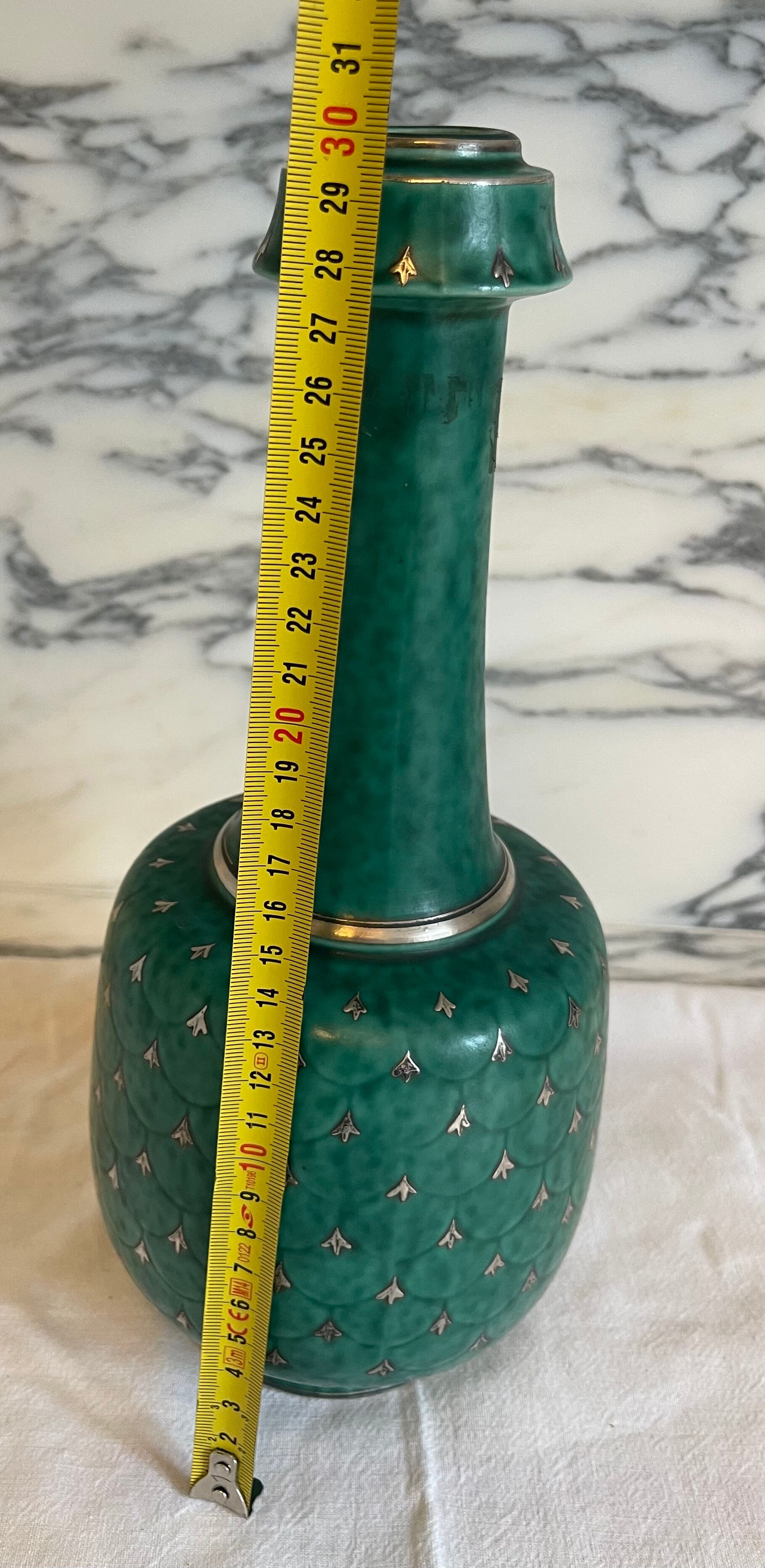 Vase Gustavsberg argenta wilhelm kage