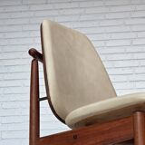 Années 1960, design danois par Arne Vodder, ensemble de 3 chaises, bois de teck, meubles