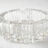 Round crystal ashtray