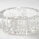 Round crystal ashtray