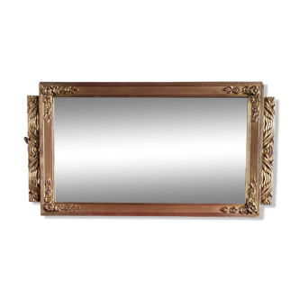 Art Deco mirror 67x36cm