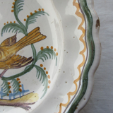 Plate XIXth, Perched bird catching insects