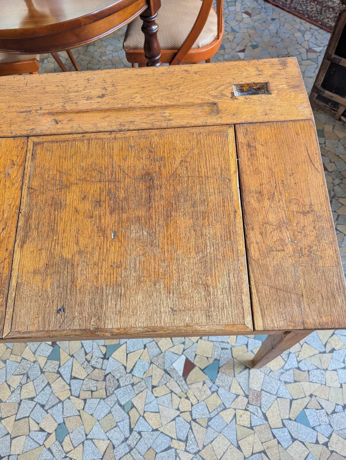 Double school desk