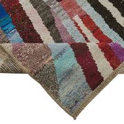 Tapis boho recyclé turc fait main 200 cm x 296 cm