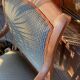 Antique Regency style armchair with complete restoration of the seat