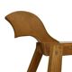 Vintage rocking horse 60s pinewood design minimalist design