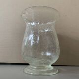 Biot bubble glass vase