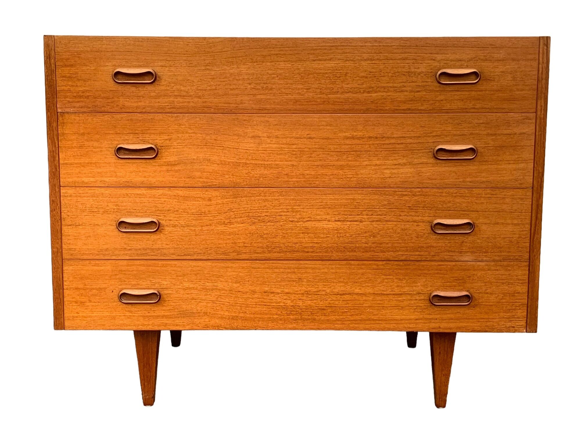 Pair of Scandinavian teak chests of drawers 1960
