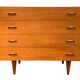 Pair of Scandinavian teak chests of drawers 1960