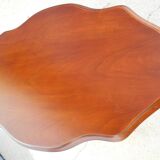 Violin-shaped pedestal table