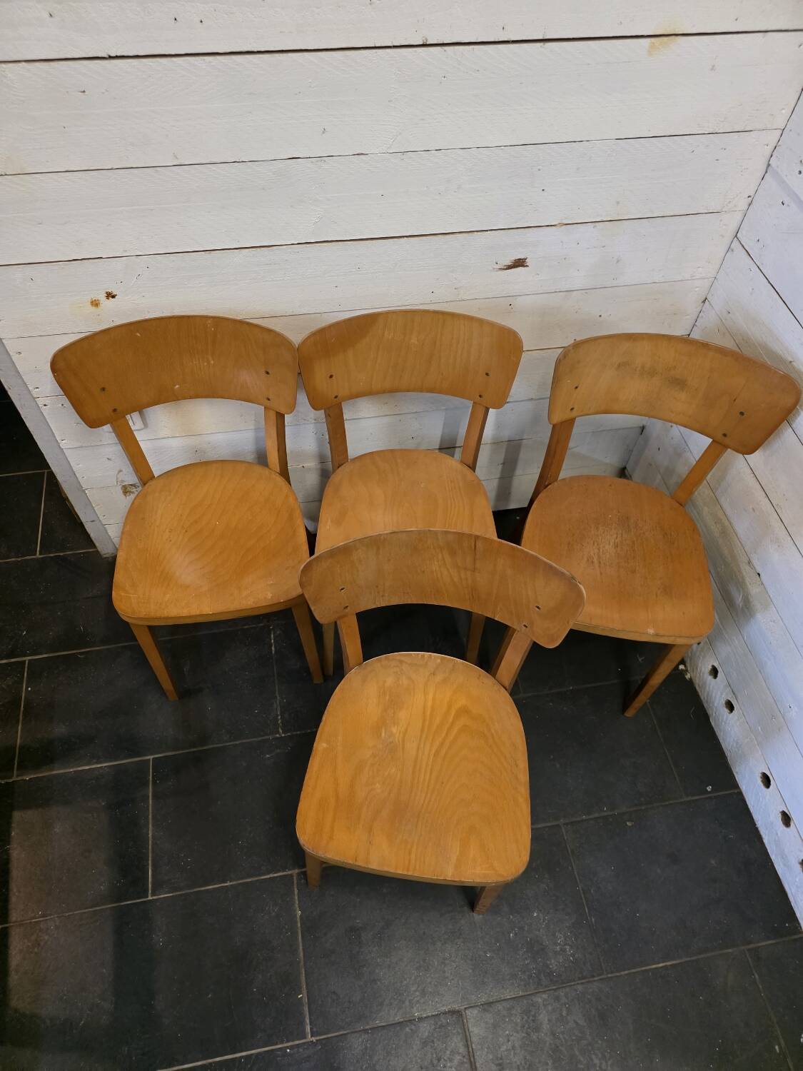 4 Thonet bistro chairs