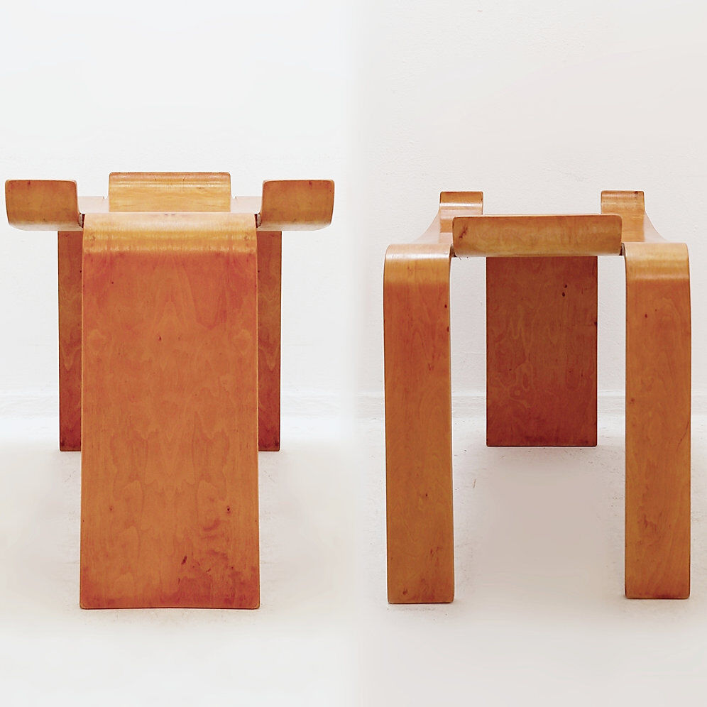 Pair of 'Museum' stools by Sven Kai-Larsen for Ströms Möbler - Sweden 1963