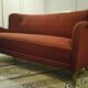 Danish sofa 3 places 50s 60s